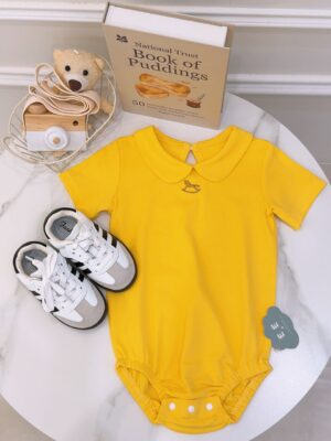 y1585 - Cute Baby Doll Collar Romper - 图片 7