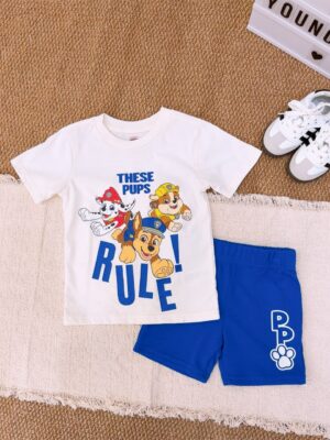 y1600 - P@w P@trol T-shirt Set - 图片 2