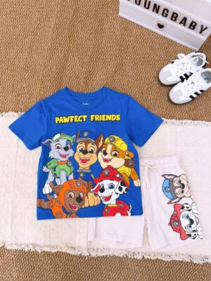 y1600 - P@w P@trol T-shirt Set - 图片 6
