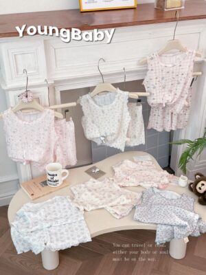 y1594 - Girl Lace Collar Vest Set