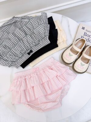 y1592 - Fashion Baby Girl Bubble Pants - 图片 2