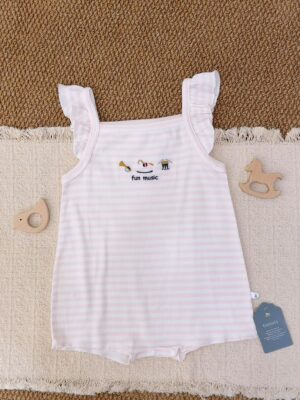 y1712 - Baby Girl Cartoon Flying Sling Jumper - 图片 4