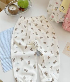 y1674 - Cartoon Long Pants - 图片 4