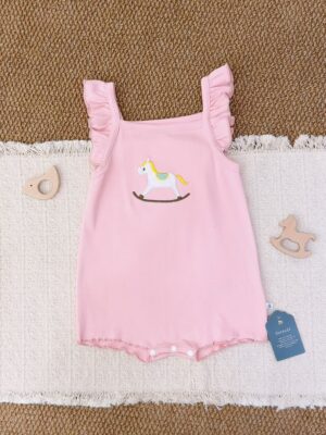 y1712 - Baby Girl Cartoon Flying Sling Jumper - 图片 7