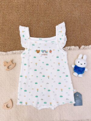 y1712 - Baby Girl Cartoon Flying Sling Jumper - 图片 14