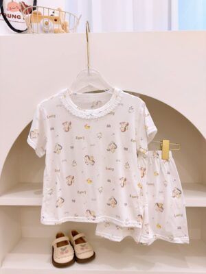 y1676 - Girl Casual Short-sleeves Set - 图片 17