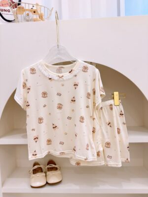 y1676 - Girl Casual Short-sleeves Set - 图片 19