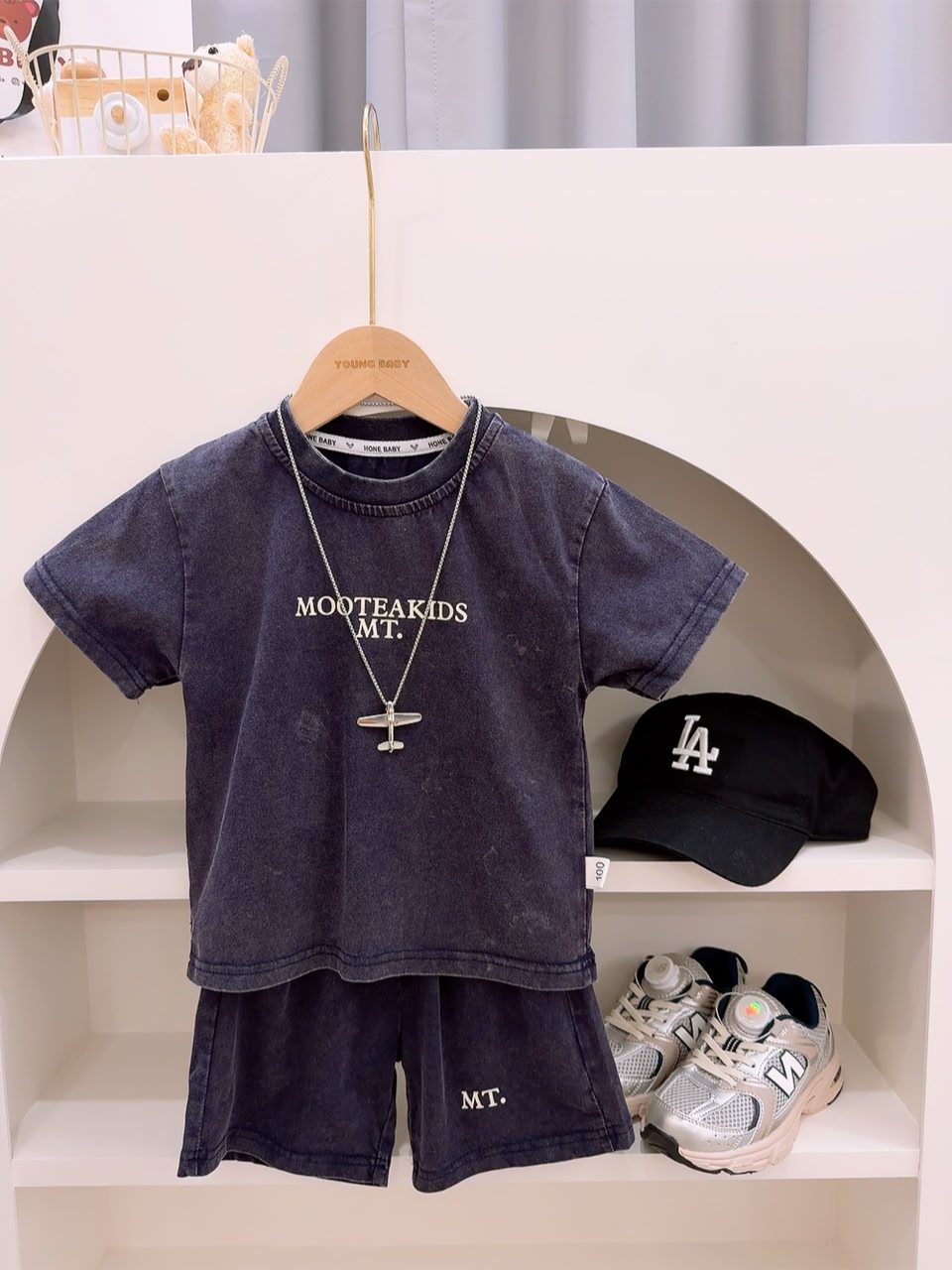 y1646 - Mooteakids Without Necklace Boy Set