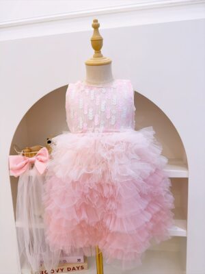 y1660 - Color Sequins Dress - 图片 6