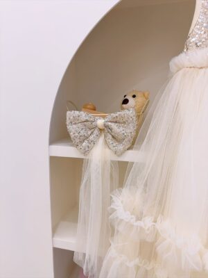 y1662 - Gold Sequins Dress - 图片 7