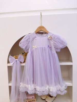 y1664 - Ribbon Kitty Dress - 图片 4