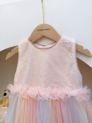 y1670 - Smudge Rainbow Dress - 图片 3
