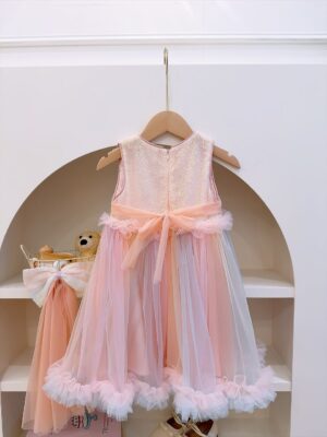 y1670 - Smudge Rainbow Dress - 图片 4