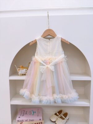 y1667 - Color Smudge Dress - 图片 7