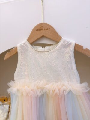 y1670 - Smudge Rainbow Dress - 图片 9