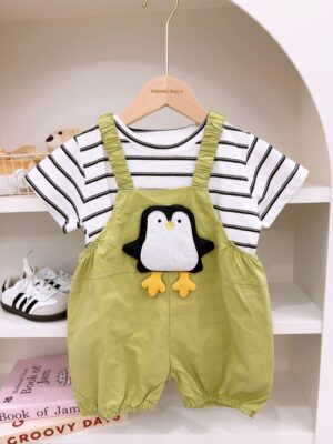 y1701 - Penguin Overall Set - 图片 2