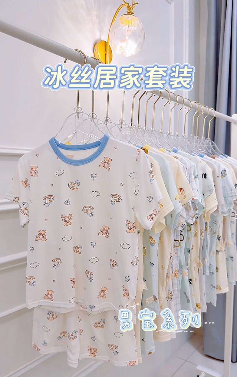 y1675 - Cartoon Casual Short-sleeves Set
