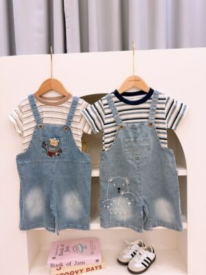 y1694 - DOY Bear Overall Set - 图片 6