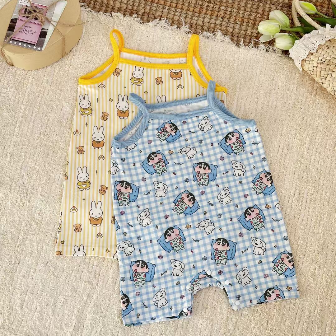 y1711 - Cute Cartoon Sling Jumper - 图片 19