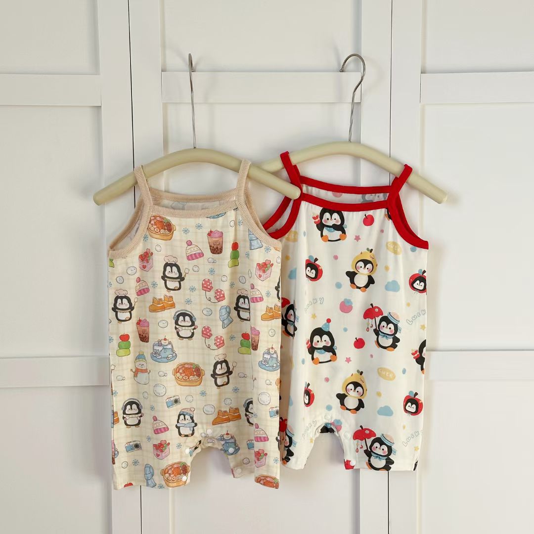 y1711 - Cute Cartoon Sling Jumper - 图片 6