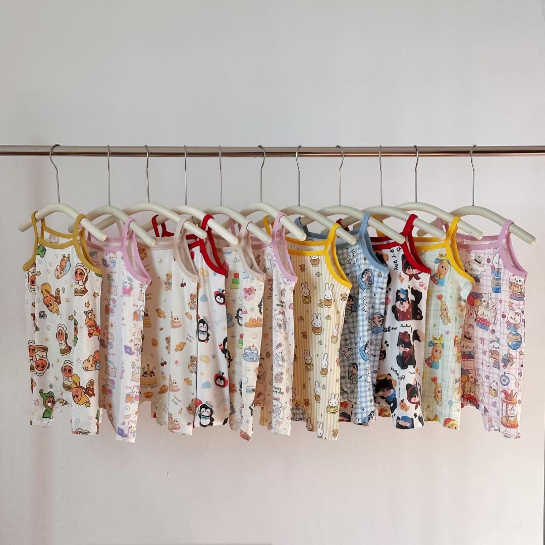y1711 - Cute Cartoon Sling Jumper - 图片 8