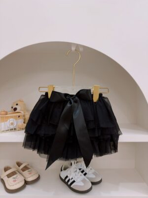 y1687 - Baby Girl Gauze Skirt - 图片 5