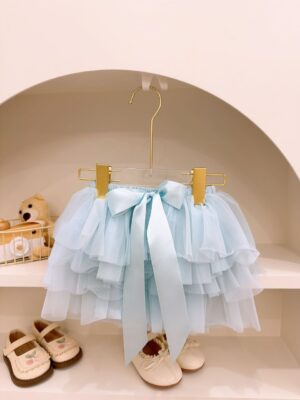 y1687 - Baby Girl Gauze Skirt - 图片 2