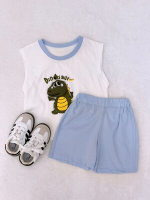 y1690 - 3D Cartoon Vest Set - 图片 4