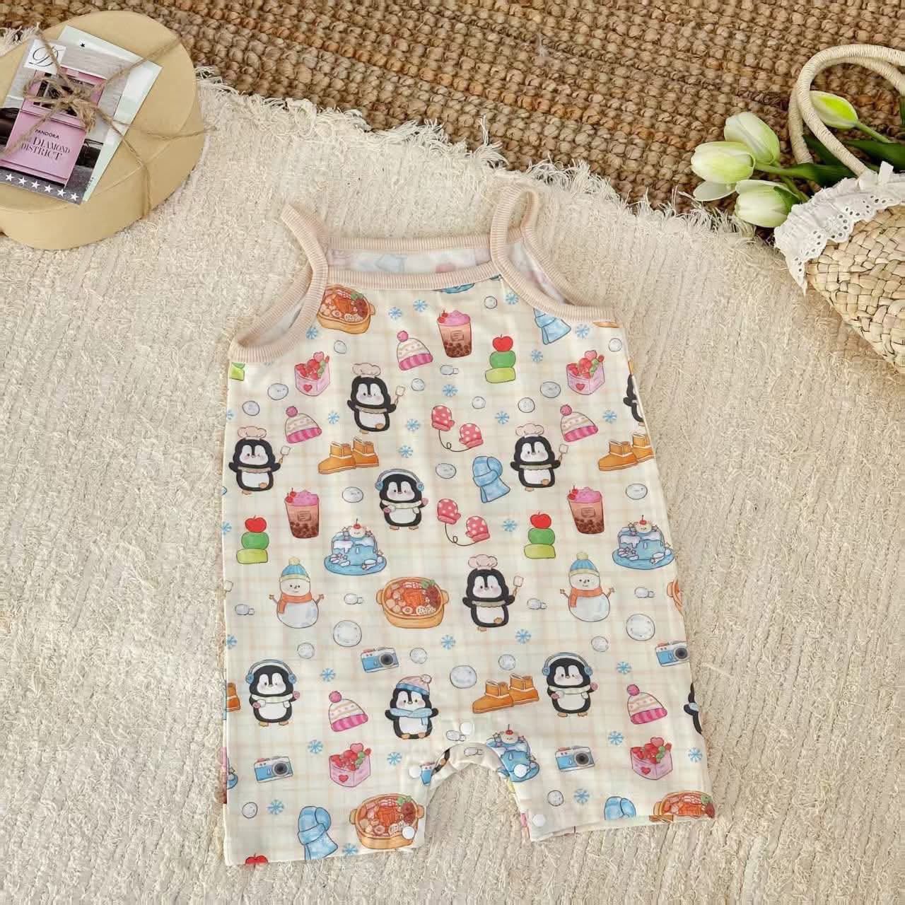 y1711 - Cute Cartoon Sling Jumper - 图片 14
