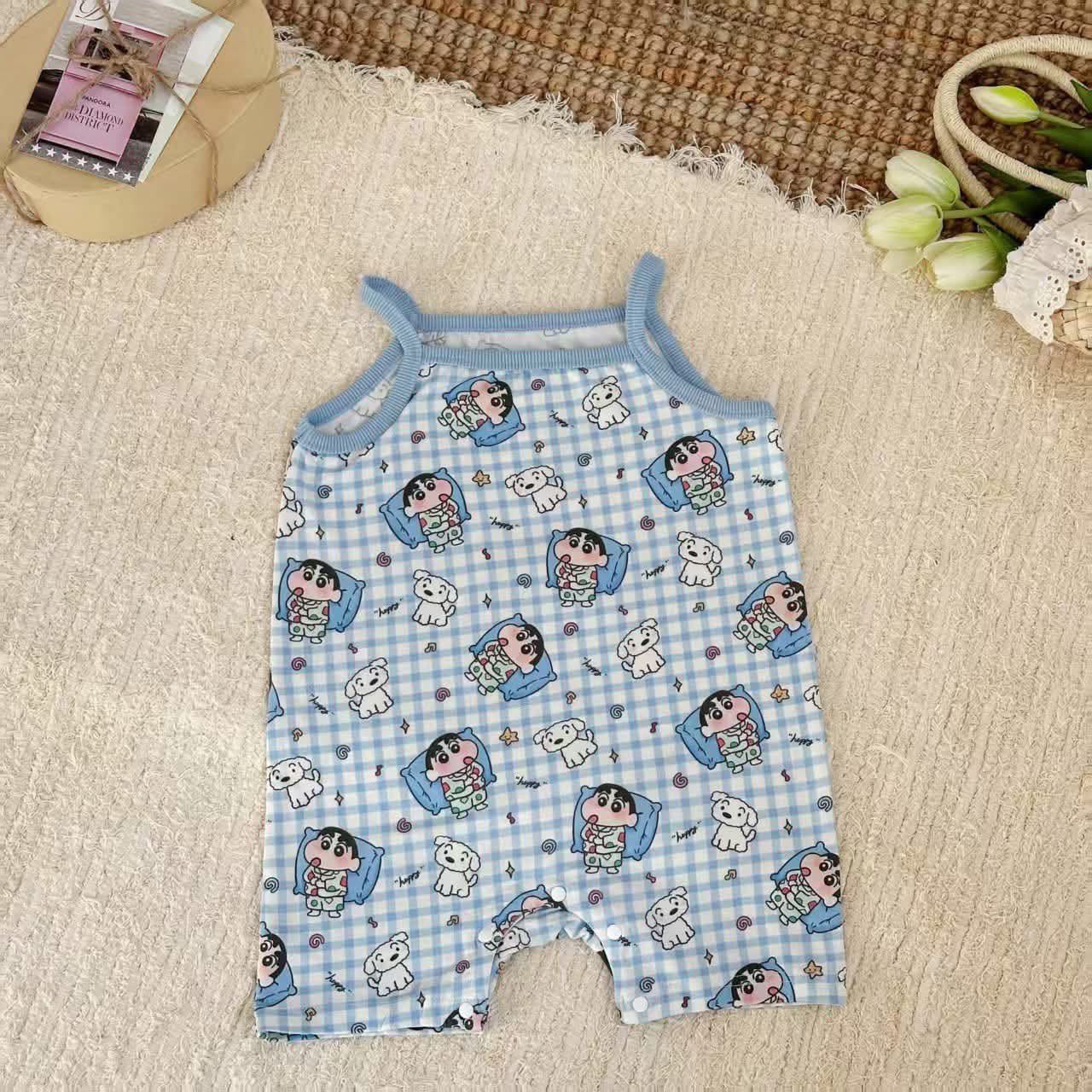 y1711 - Cute Cartoon Sling Jumper - 图片 16