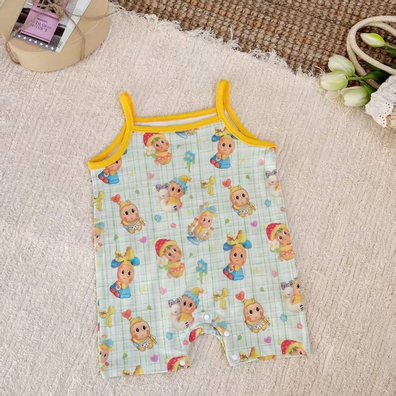 y1711 - Cute Cartoon Sling Jumper - 图片 17