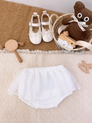 y1611 - Bling Bling Cartoon Gauze Skirt Set - 图片 9