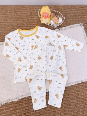 y1741 - Boy Full Print Lycra Sleepwear Pajamas - 图片 23