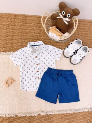y1735 - Casual Baby Boy 2 in 1 Set