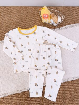 y1741 - Boy Full Print Lycra Sleepwear Pajamas - 图片 22