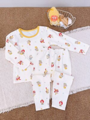 y1741 - Boy Full Print Lycra Sleepwear Pajamas - 图片 21
