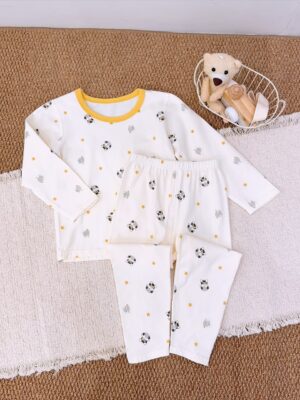 y1741 - Boy Full Print Lycra Sleepwear Pajamas - 图片 20