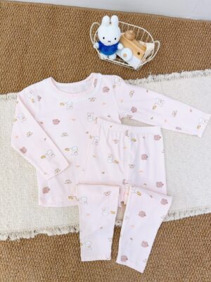 y1742 - Girl Full Print Lycra Sleepwear Pajamas - 图片 6