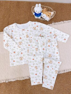 y1742 - Girl Full Print Lycra Sleepwear Pajamas - 图片 13