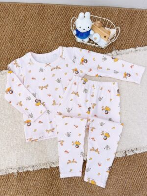 y1742 - Girl Full Print Lycra Sleepwear Pajamas - 图片 17