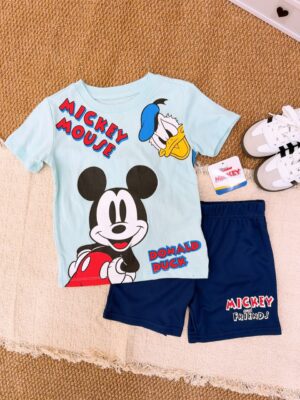 y1599 - Cute Mickey T-shirt Set - 图片 3