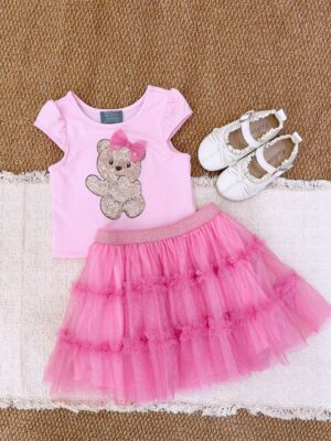 y1726 - Bear Skirt Set