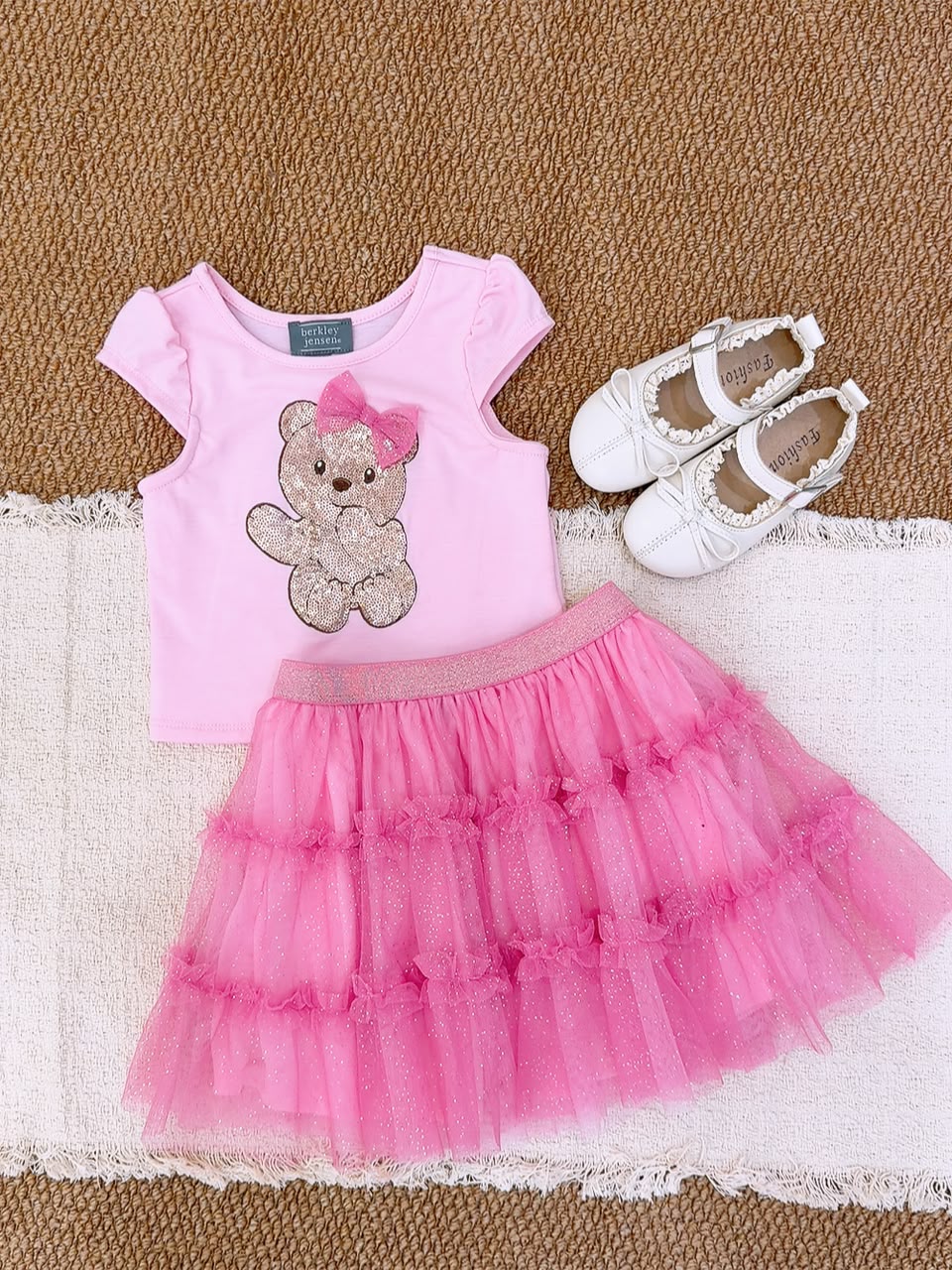 y1726 - Bear Skirt Set