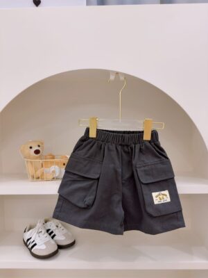 y1718 - Casual Color Cargo Pants - 图片 6