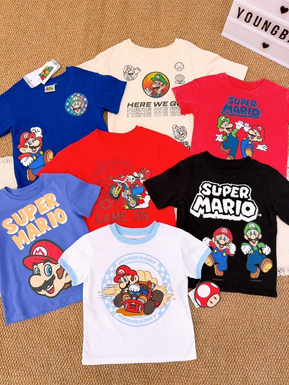 y1720 - Super M@rio T-shirt