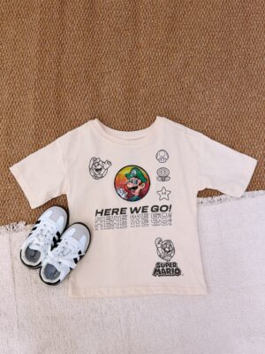y1720 - Super M@rio T-shirt - 图片 3