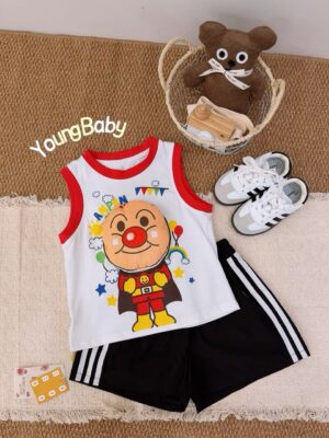 y1729 - 3D Blow Bubbles Sleeveless Set - 图片 10