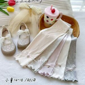 y1656 - Girl Stretch Pants (Small Cutting) - 图片 2