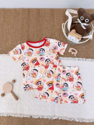 y1734 - Allover Print Cartoon Set - 图片 11