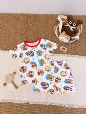 y1734 - Allover Print Cartoon Set - 图片 12